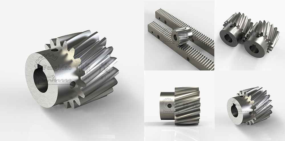 高精度斜齒輪模數1.5産品展示