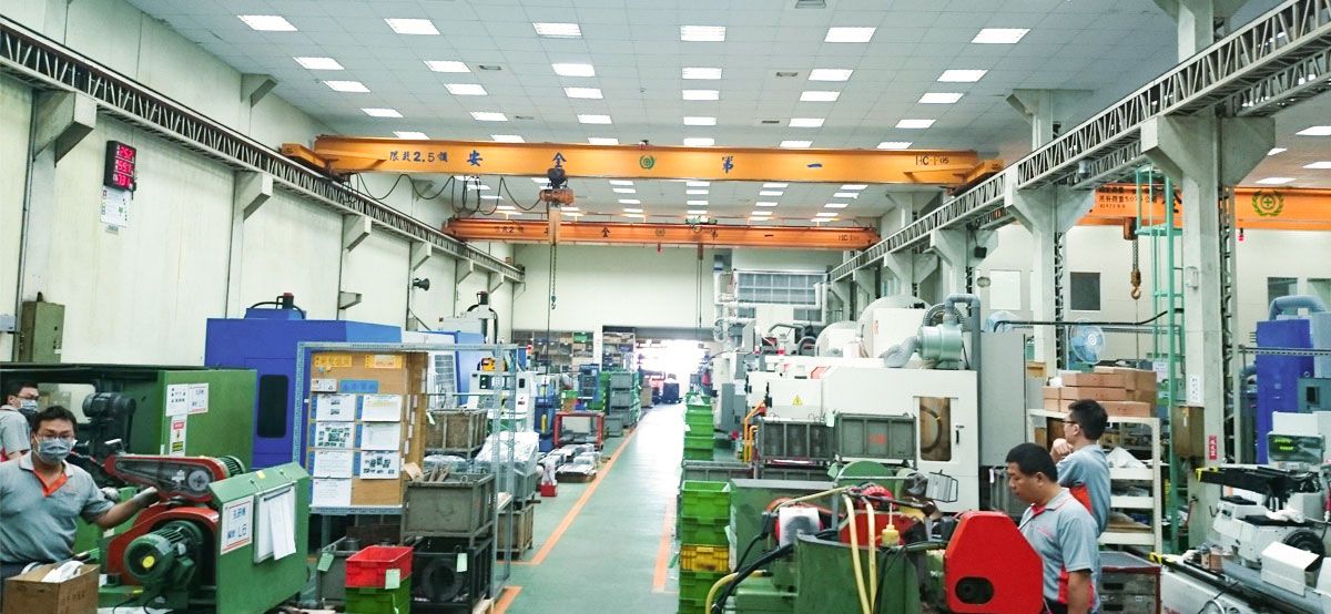 齒輪齒條生産車間